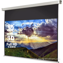 Electric projector Screen with Wireless remote control